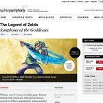 The Legend of Zelda - Symphony of the Goddesses - PreSale $39-$99 + Processing/Postage