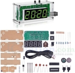 4-Digit Digital Electronic Clock DIY Kit US$4.50 (~A$6.80) + US$5 (~A$7.55) Delivery @ ICStation