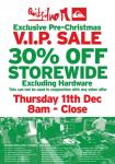 Quiksilver 30% Off Storewide - Thursday, 11th December