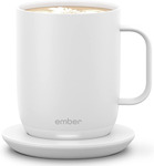 Ember Temperature Control Smart Mug 2 White 295ml Smart Phone Control $119.99 Delivered (RRP $260) @ Vinnies Victoria eBay