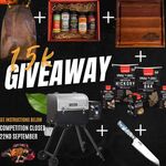 Win a Camp Chef Pursuit 20 Pellet Smoker + Spice Rubs + Accessories from Lanes BBQ + Set up Camp + Samba Fire + BBQ + More