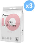 POOPOO Peach Fruity Tofu Cat Litter 18L/7.5kg $17.95 + $10/$20 Delivery ($0 with $69 Spend) @ Petso