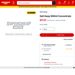 Salt Away 946ml Concentrate $27.20 / Salt Away 5 Piece Wash Kit $39.20 @ Supercheap Auto (Click and Collect Only)