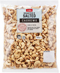 Roasted Cashews 750g (Salted or Unsalted) $10 @ Coles