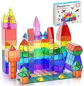 PicassoTiles Magnetic Tiles 60 Piece $33.42, 100 Piece $45.60 + Delivery ($0 with Prime/ $59 Spend) @ PicassoTiles via Amazon AU