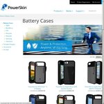 Various Power Skin Cases for $0.01 USD + $14.95 USD Shipping