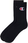 Champion Men's Crew Socks 8pk Black or White $13.99 ($1.75/Pair) Delivered @ Costco (Membership Required)