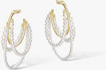 HEFANG Spaghetti Earrings US$326.40 (Was US$408) Delivered @ HEFANG Jewelry, China