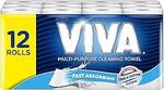 Viva Paper Towel, White 12-Pack $14.40 ($1.20/Roll, $12.96 S&S) + Delivery ($0 with Prime/ $59 Spend) @ Amazon AU