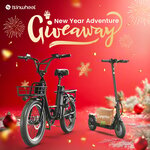 Win a U7 Electric Bike (Valued at US$799) or S9 Pro Electric Scooter or 1 of 5 Gift Boxes from Isinwheel