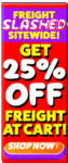 25% off Freight Cost @ 4WD Supa Centre