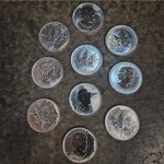Win a 2x 2 Oz Canadian Silver Maple Leaf Coins (Milky 2011-2014) from Investor Crate