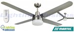 Trisera 48" Stainless Steel Blade Ceiling Fan w/ Light & Remote - ONLY $99.00 (SAVE $36.00)