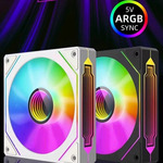 PC Case Fan ARGB Prism4 12cm×12cm×2.5cm $6.90 + $6.75 Delivery @ tanvry eBay