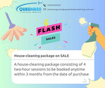 [ACT, NSW] 4 × 2-Hour House Cleaning Package for $400 for ACT and Surrounding Suburb Residents @ QueenBee Cleaning