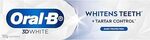 Oral-B 3DWhite Toothpaste: Strengthens Enamel 110g $2.96 (S&S), Whitening $3.76 (S&S) + Post ($0 w/Prime/ $59 Spend) @ Amazon AU