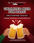 [VIC] Unlimited Beer With Buffet Lunch ($79.80) or Dinner ($89.80) for Dads @ Dainty Hotpot & BBQ Buffet, Melbourne & Box Hill