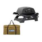 Kings Single Burner BBQ + Campfire BBQ Bag $128.95 + $25 Delivery ($0 C&C) @ 4WD Supa Centre