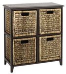 Water Hyacinth Wooden Cabinet 4 Drawer $23.50 @ Masters