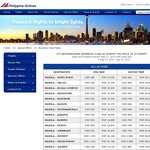 Philippines Air - Business to Manila Ex Perth Darwin & Bris from $738 USD Return