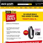DSE - Jawbone UP Wristband + $30 Gift card (In store only for 24hrs) $149