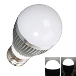 E27 3W 3LED 300LM 6000K White Light High-Power LED Bulb Silver (220V) @Tmart