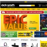 Dick Smith $20 off First Purchase over $100 Using Mobile App. Buggy and Requires a Call