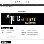 Free Canapès & Drinks 6-9.30pm Tomorrow @ Domayne & Harvey Norman - Melbourne QV - RSVP Today