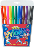 Texta Nylorite Colouring Pens Assorted 12 Pack - 97 Cents $0.97 (Usually ~ $2.50) @ Officeworks