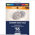 Sheridan Factory Outlet Summer Weight Cotton and Wool Quilts $55 (Plus Post) All Sizes