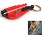 2-in-1 Keychain Car Emergency Tool Glass Breaker/Seat Belt Cutter - USD$1.69 Delivered@Gearbest