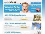 Snapfish Winter Sale - 30% off all Photobooks until 23 July