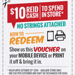 Reid Cycles $10 Credit at Adelaide Store (Opening Next Week)
