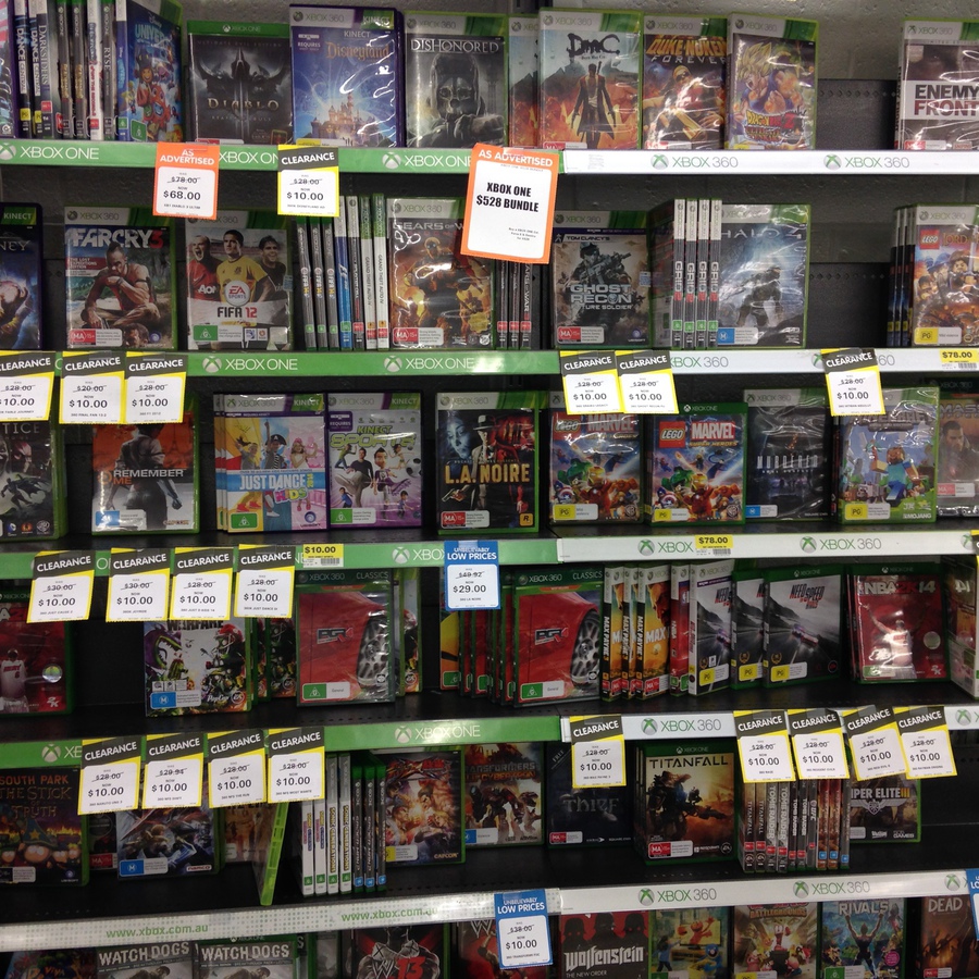 Big W Xbox 360 Games Clearance $10 - OzBargain