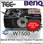 BenQ W7500 DLP Projector Inc 2x 3D Glasses. $2199.00 Genuine Australian Stock. 10 Only