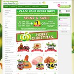 Woolworths Online - $15 off $150, $40 off $300, $50 off $450, $1 Delivery