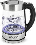 Kogan 1.8L Glass Smart Kettle $35 Free Delivery 