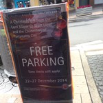 Free Parking over Christmas in Parramatta NSW