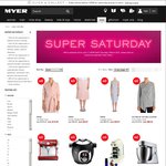 Myer Super Saturday Offers - $50 off iPad Air 2 & iPad Mini 3, 40% off Sheridan + More 