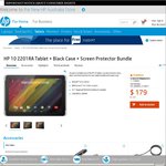 HP 10 Plus 2GB RAM FHD Tablet + Bonus Case & Screen Protector $152 Delivered @ HP