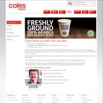 Freshly Ground Small Coffee $0.80 @ Coles Express (Selected Stores)