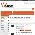 Up to $500 Instant Cash Back on Sony A7 Series DSLR Cameras @ digiDIRECT