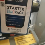 ALDImobile Starter Pack ($1) for 365 Days Access & $5 Credit (80% off) in-Store Only