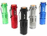 MECO CREE Q5 500LM Multicolor Zoomable Mini LED Flashlight 14500/AA US $2.99 Delivered @ Banggood