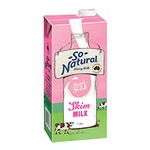12 x Natural Skim Milk 1L for $5 @ NQR - Available from 24th August