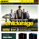 Win 1 of 3 Entourage: The Complete Series Prize Packs from JB Hi-Fi