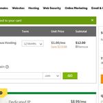 90% off - Economy Linux Hosting with cPanel @ GoDaddy - $1 P/M for 12mths Plan + Free Domain Name (Not Include 25c ICANN Fee)