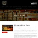 [Brisbane] 20% off City Lights Dinner Cruise Tickets (Thursday 7th July, 7PM) @ Kookaburra River Queens