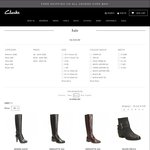 Clarks Take a Further 20% off Men/Women Sale Items
