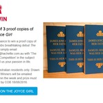 Win 1 of 3 Proof Copies of The Joyce Girl from Hachette